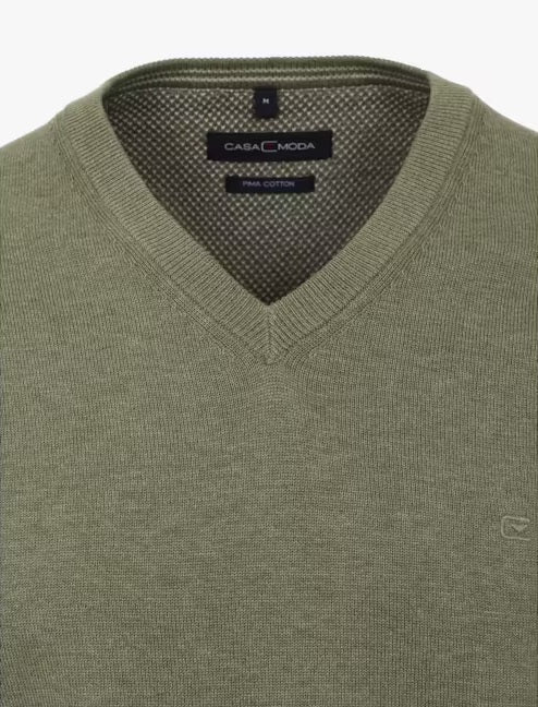 Casa Moda V-Neck Sweater 335 - Light Green