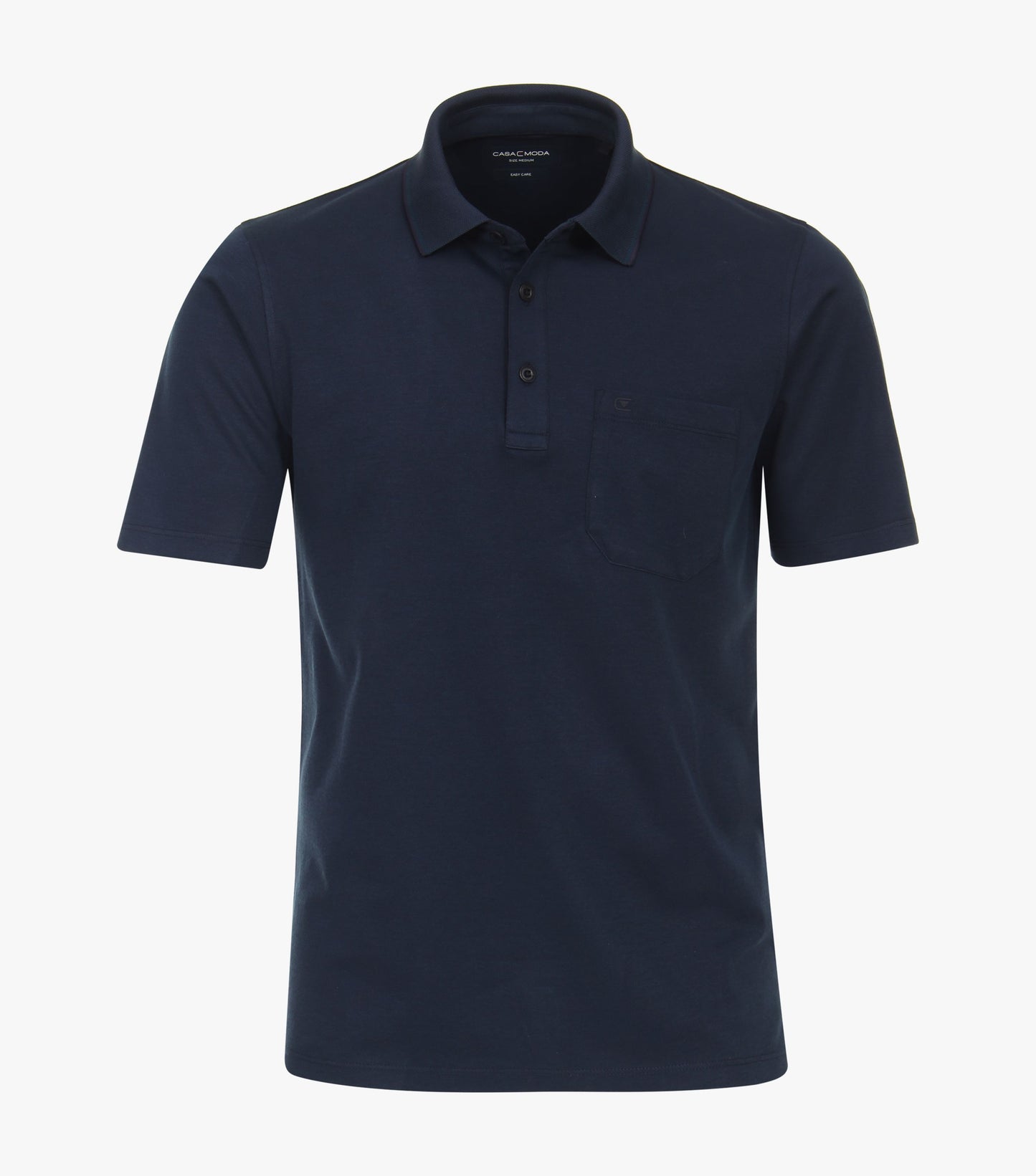 Casa Moda Short Sleeve Polo Shirt 175 - Rich Mid Blue