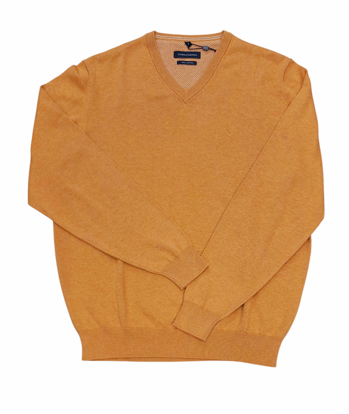 Casa Moda V-Neck Sweater 488 - Golden Ochre