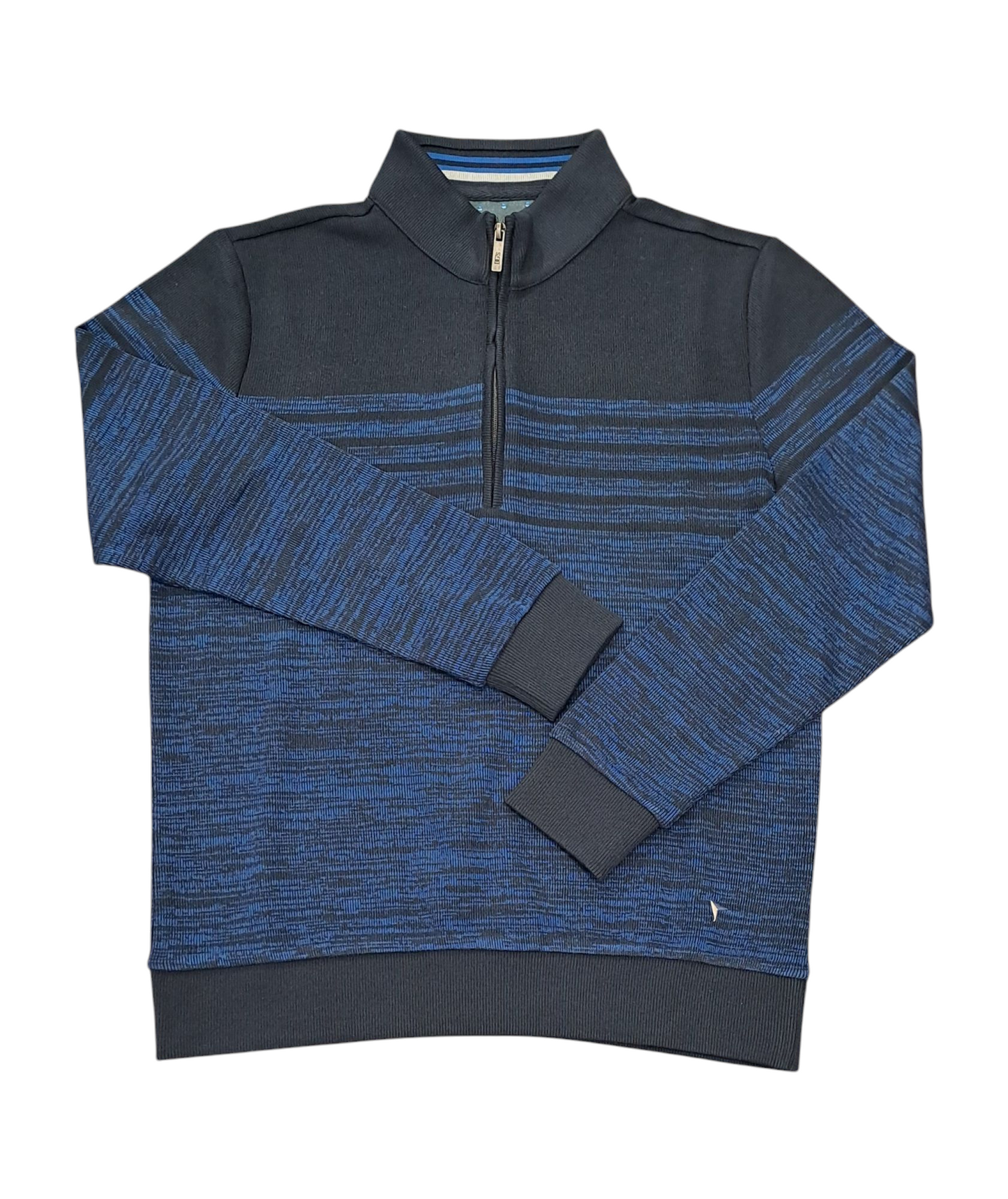 Daniel Grahame Casual Half Zip Sweater 25 - Blue