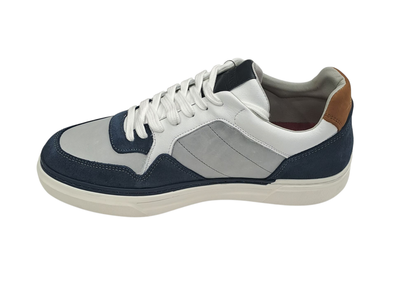 Lloyd & Pryce Brache Casual Trainer - Denim Split