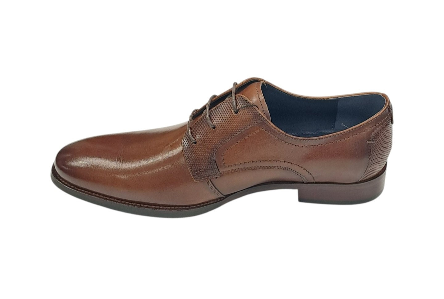 Escape Solid Bond Laced Dress Shoe - Brandy