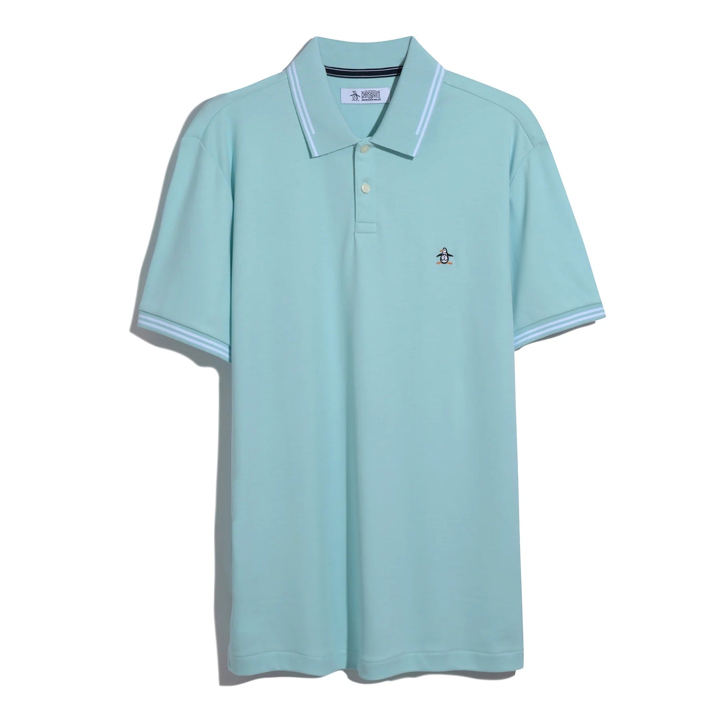 Original Penguin Icon Tipped Polo Shirt - Plume