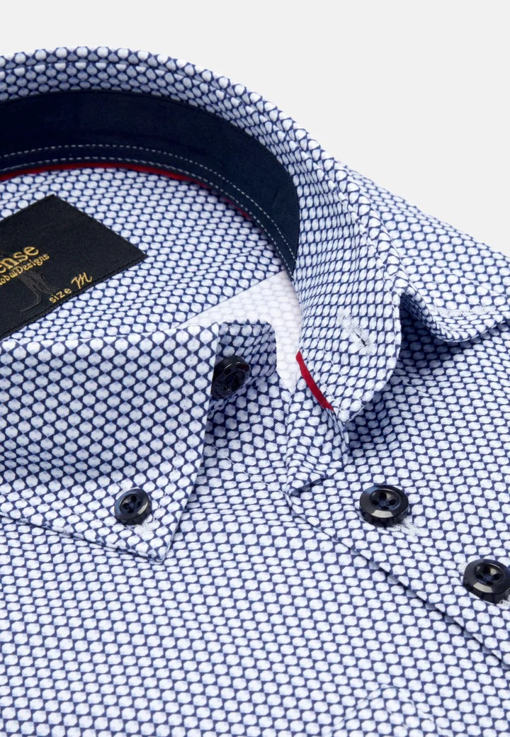 6th Sense Long Sleeve Shirt - 17 Navy/Blue