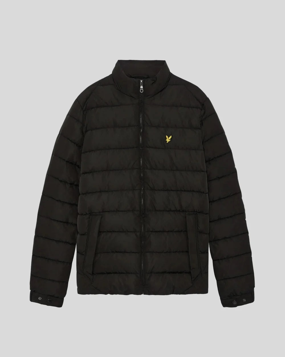 Lyle & Scott Puffer Quilted Jacket - Jet Black