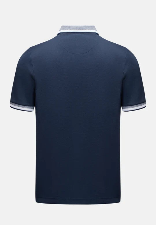 6th Sense Cloud Polo Shirt - Navy