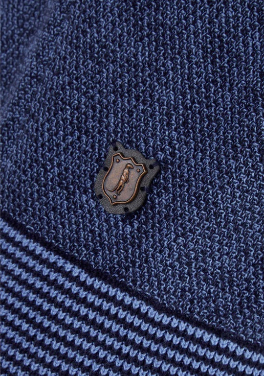 6th Sense Alfie Half Zip Sweater - Cornflower