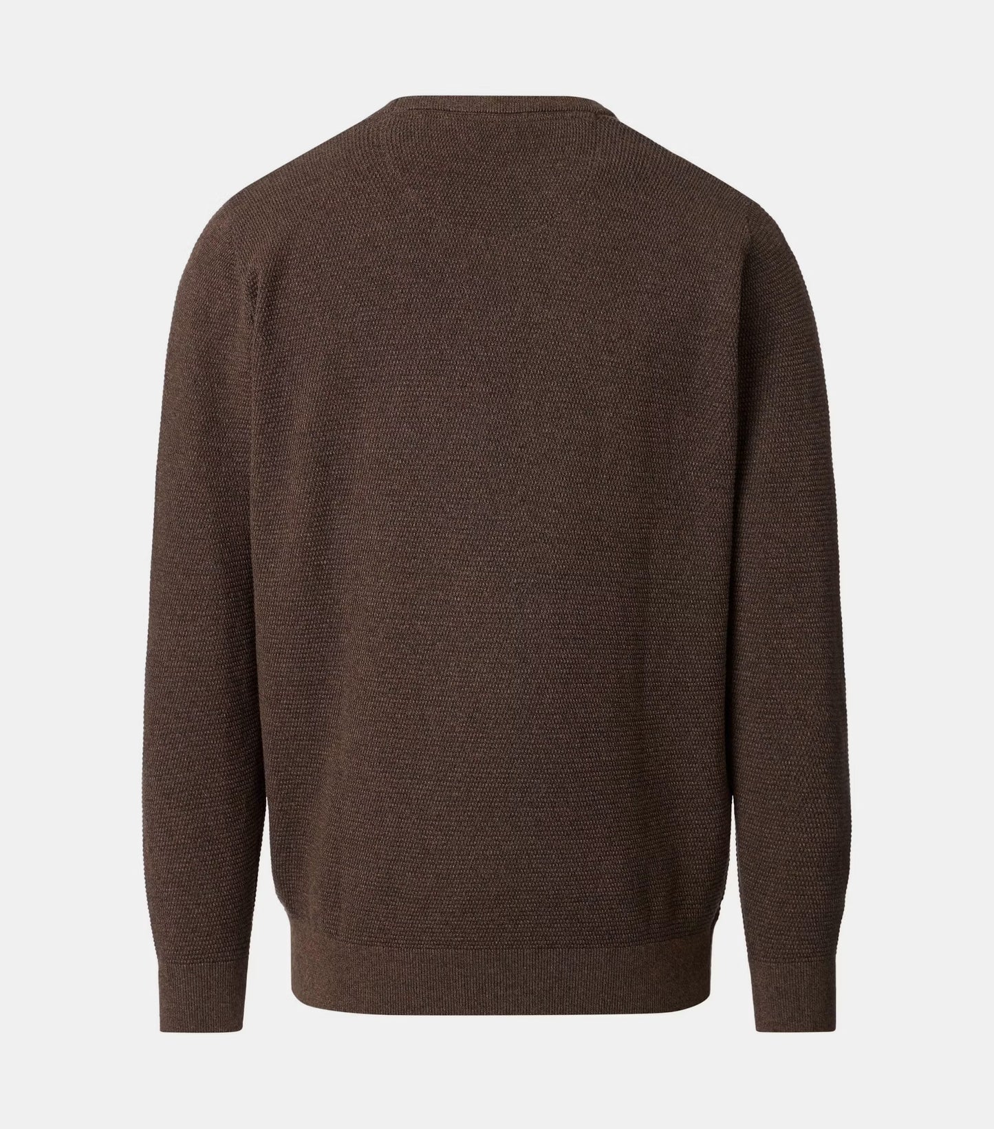 Casa Moda Crew Neck Jumper 677 - Cocoa Brown