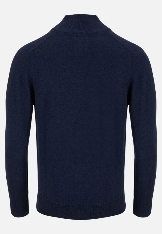 6th Sense Diego Half Zip Sweater - Navy
