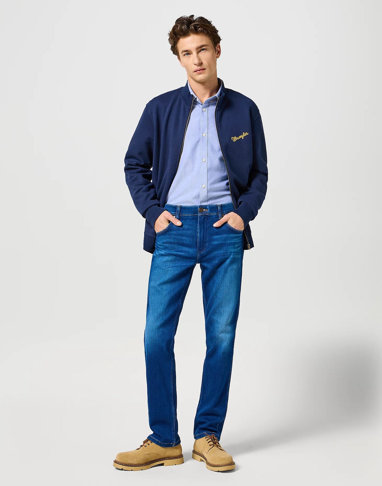 Wrangler Greensboro 803 Regular Straight Jean - Blue Jam