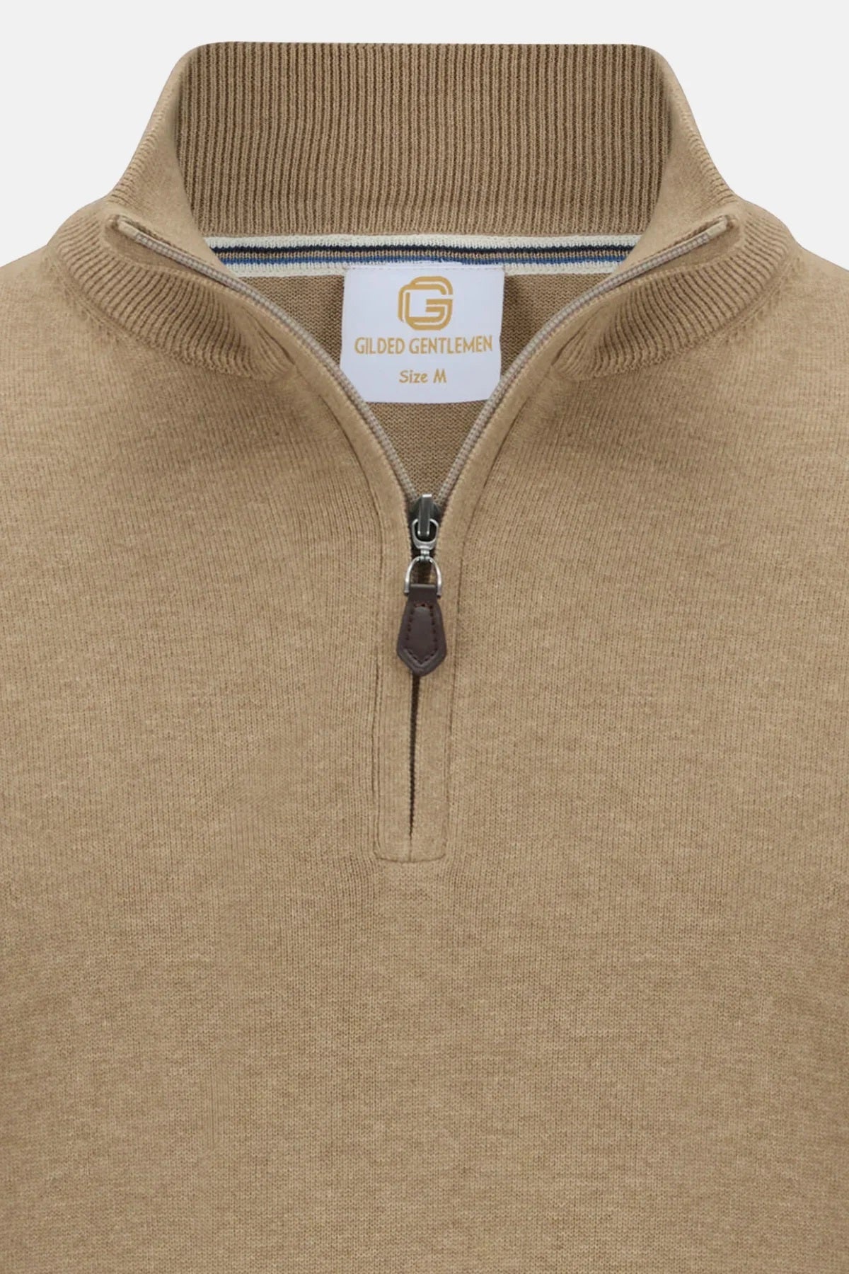 Gilded Gentlemen Harold Half Zip Sweater - Amphora