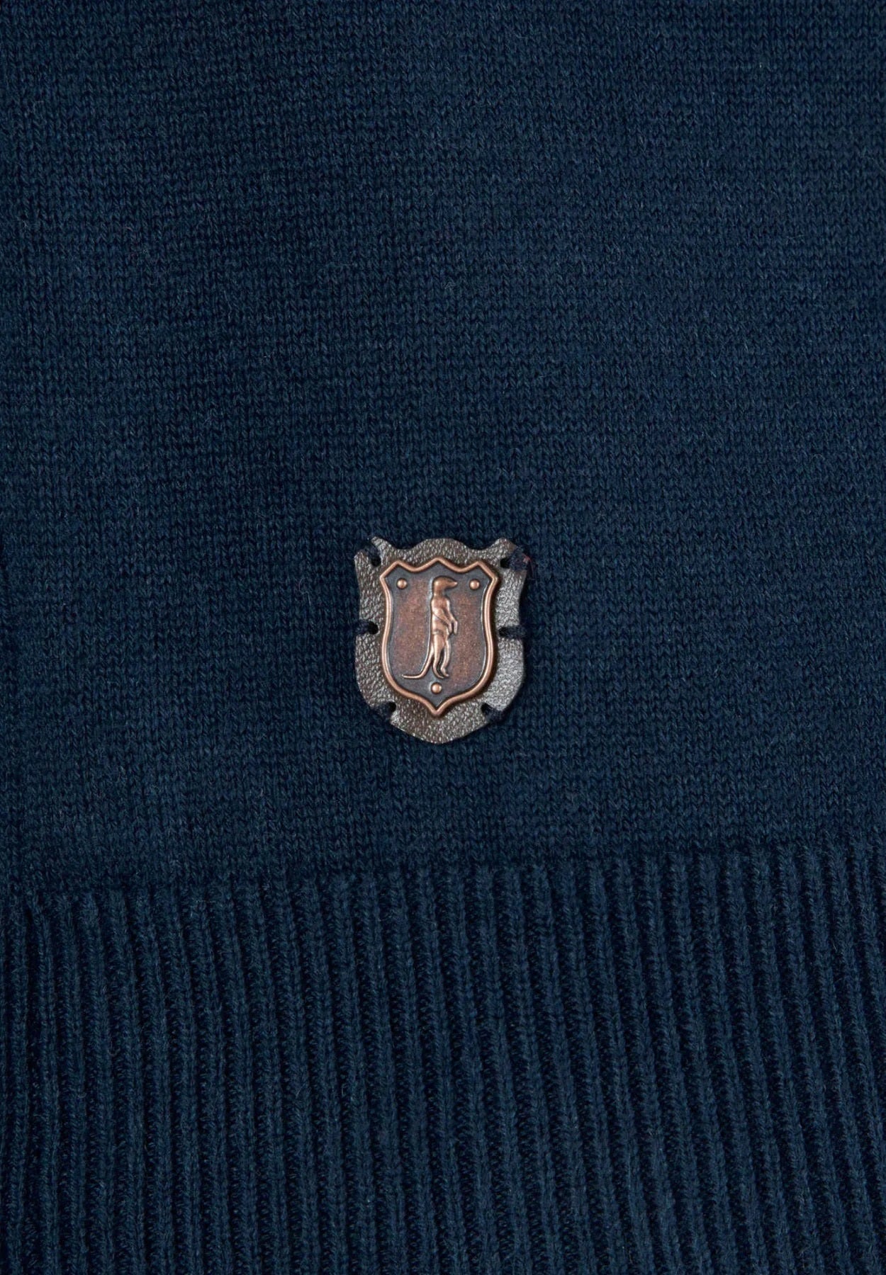 6th Sense Harry Half Zip Sweater - Indigo