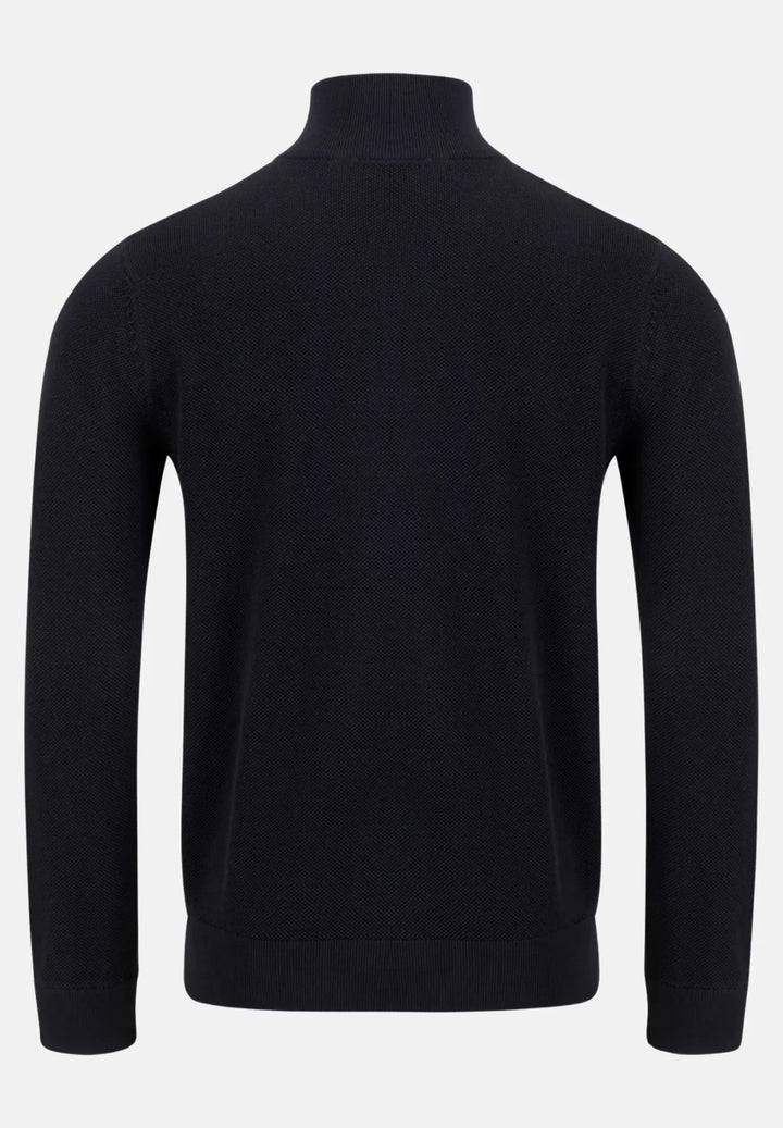 6th Sense Harry Half Zip Sweater - Reed