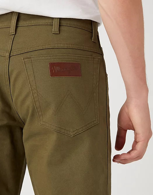 Wrangler Texas Slim 822 Jean - Militare Green