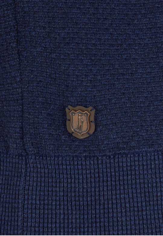 6th Sense Stanley Half Zip Sweater - Mix Kino