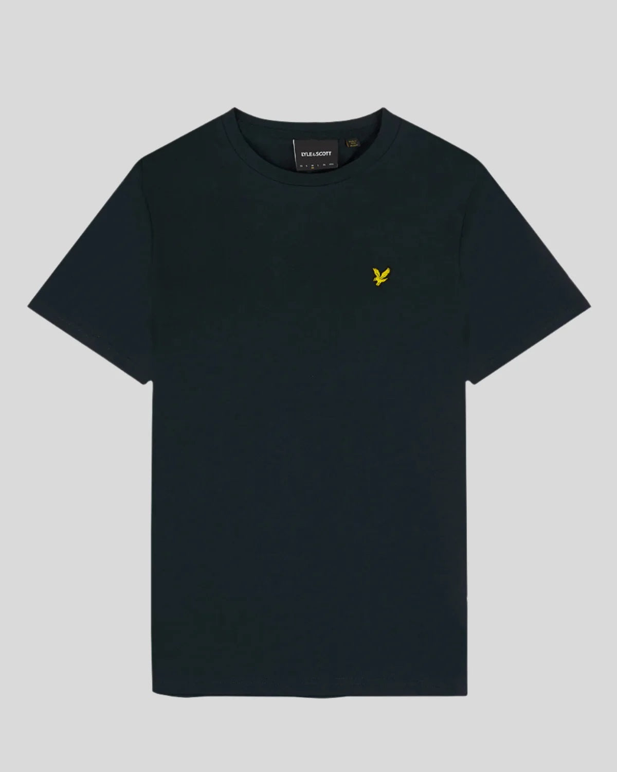 Lyle & Scott Cotton Crew Neck Plain T-Shirt - Dark Navy