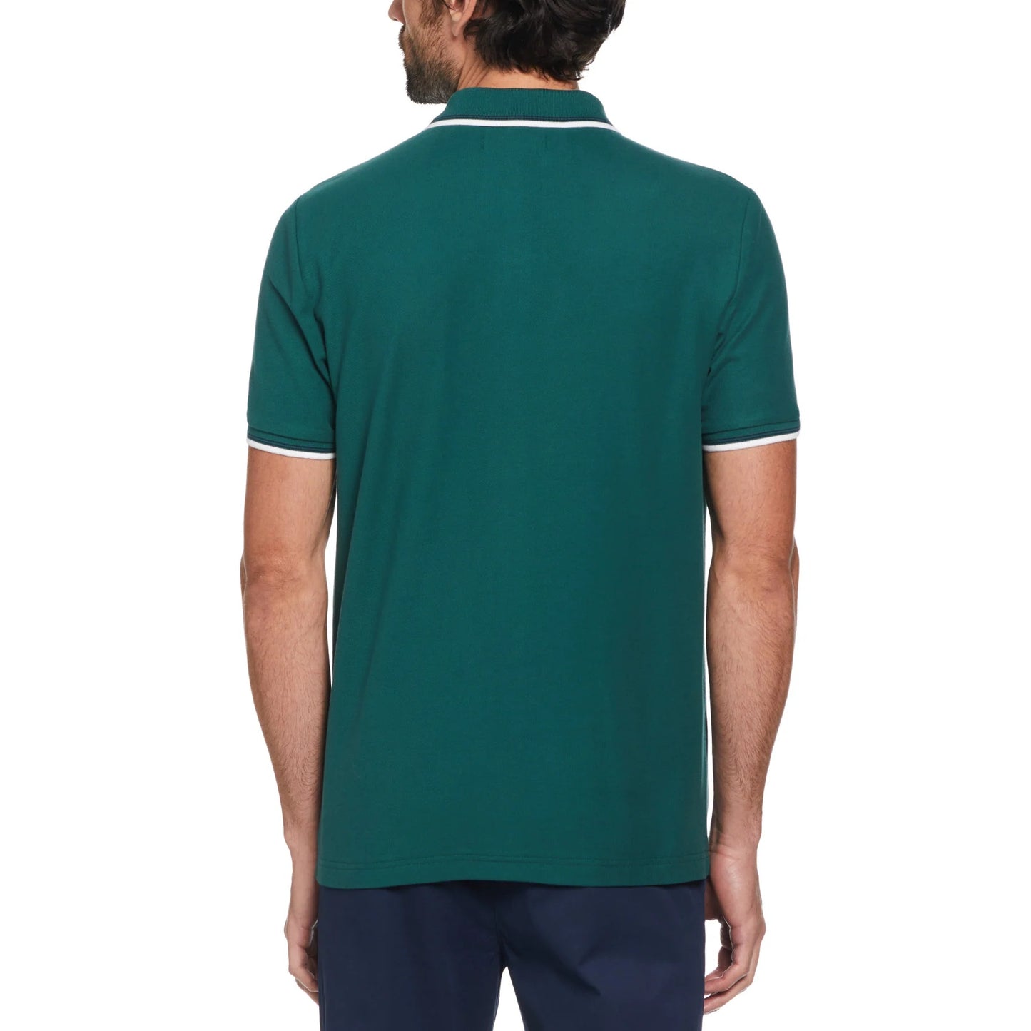 Original Penguin Tipped Sticker Pete Polo Shirt - June Bug