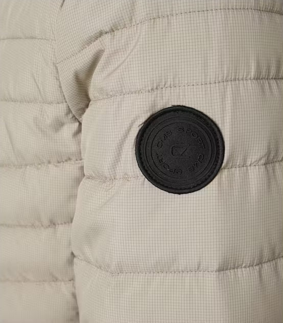 Casa Moda Quilted Casual Jacket - White Beige