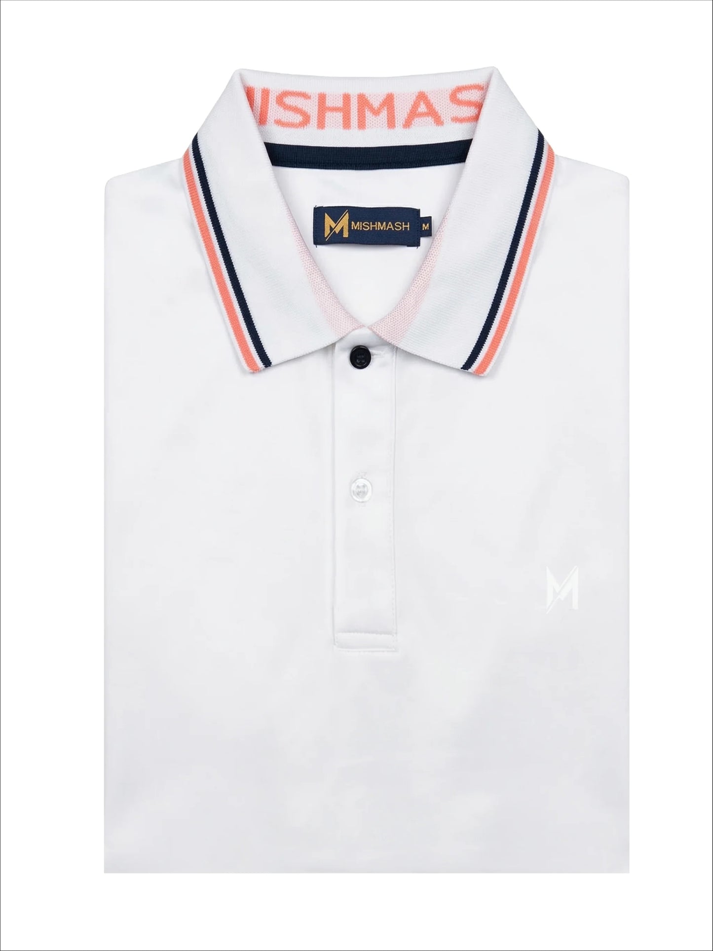 Mish Mash Sportivo Regular Fit Polo Shirt - White