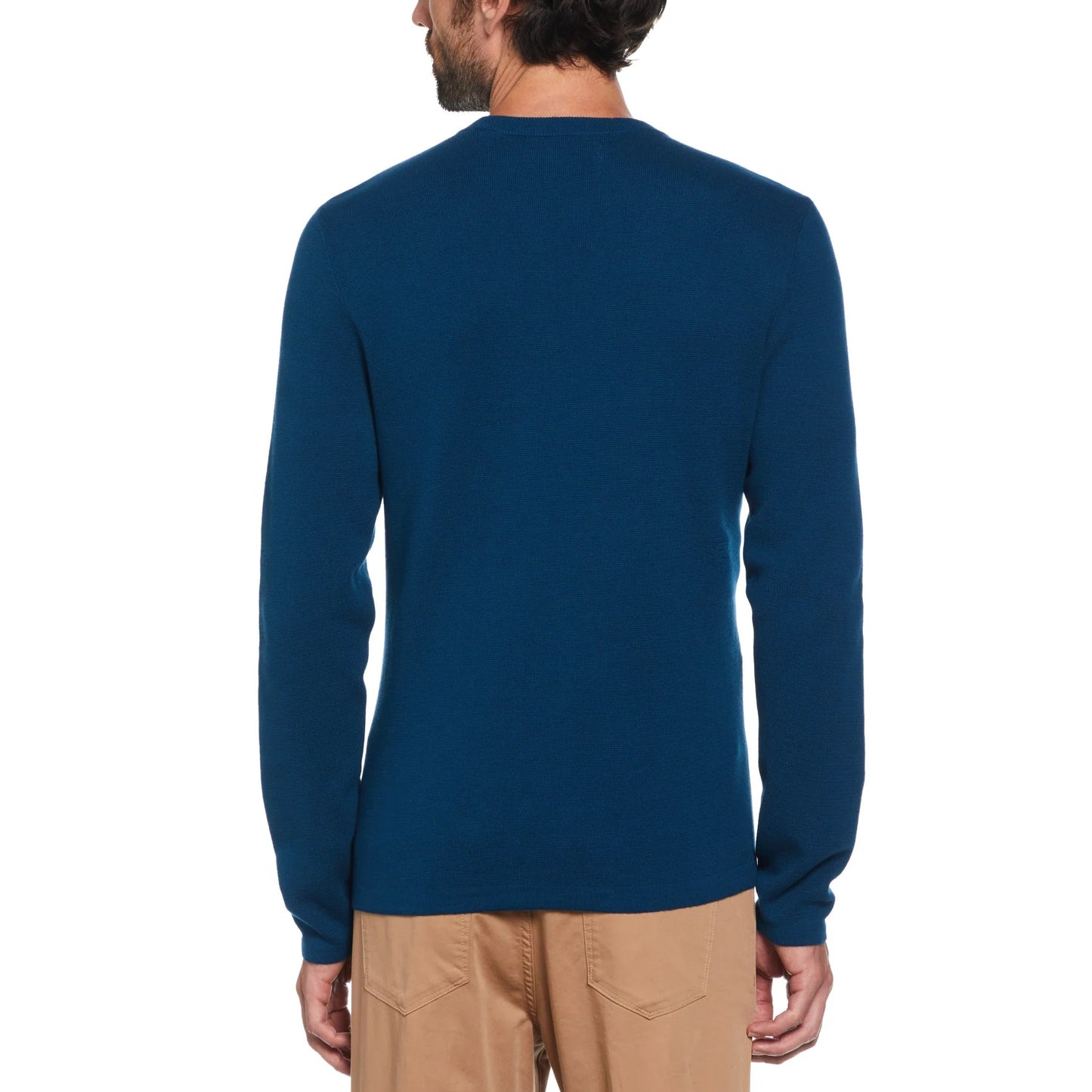 Original Penguin Stripe Jumper - Poseidon Blue