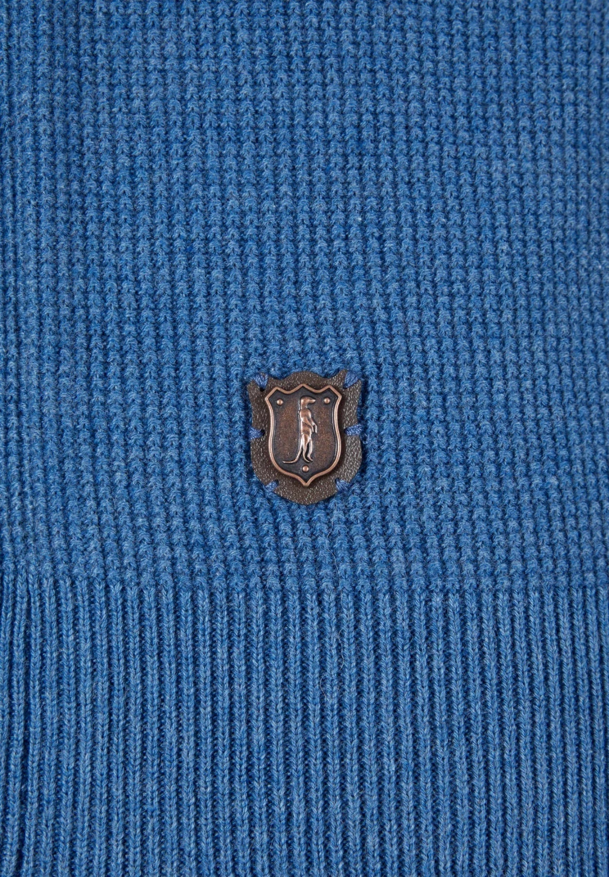 6th Sense Tommy Half Zip Sweater - True Blue