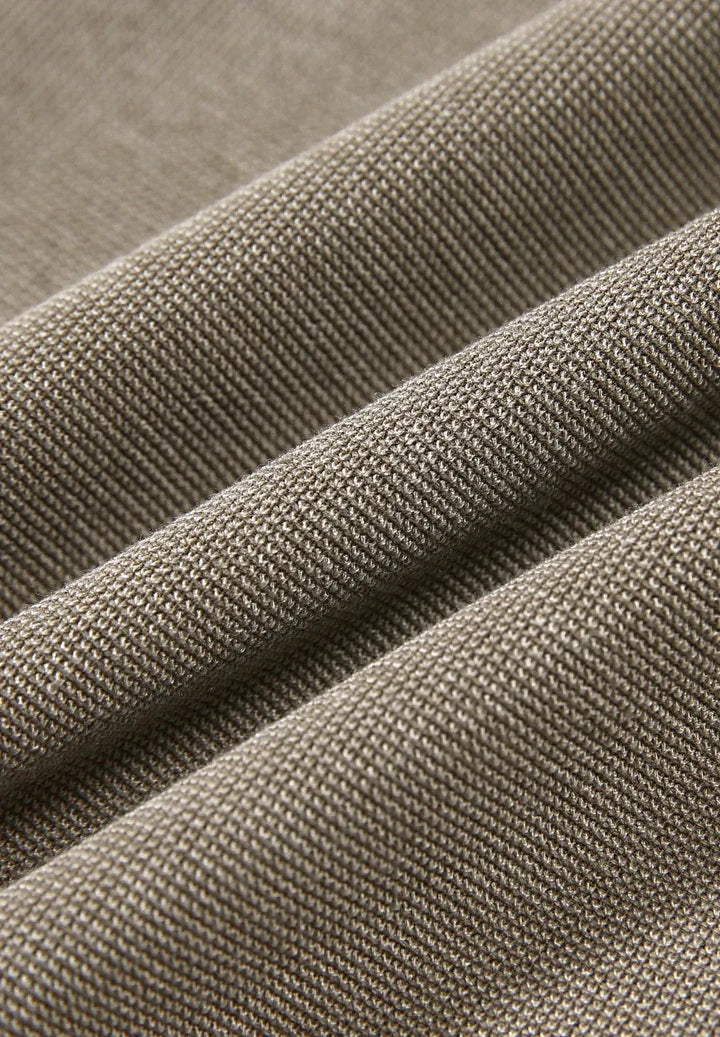 6th Sense Vega Half Zip Sweater - Walnut