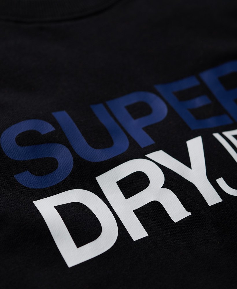 Superdry Sportswear Logo Loose T-Shirt - Black