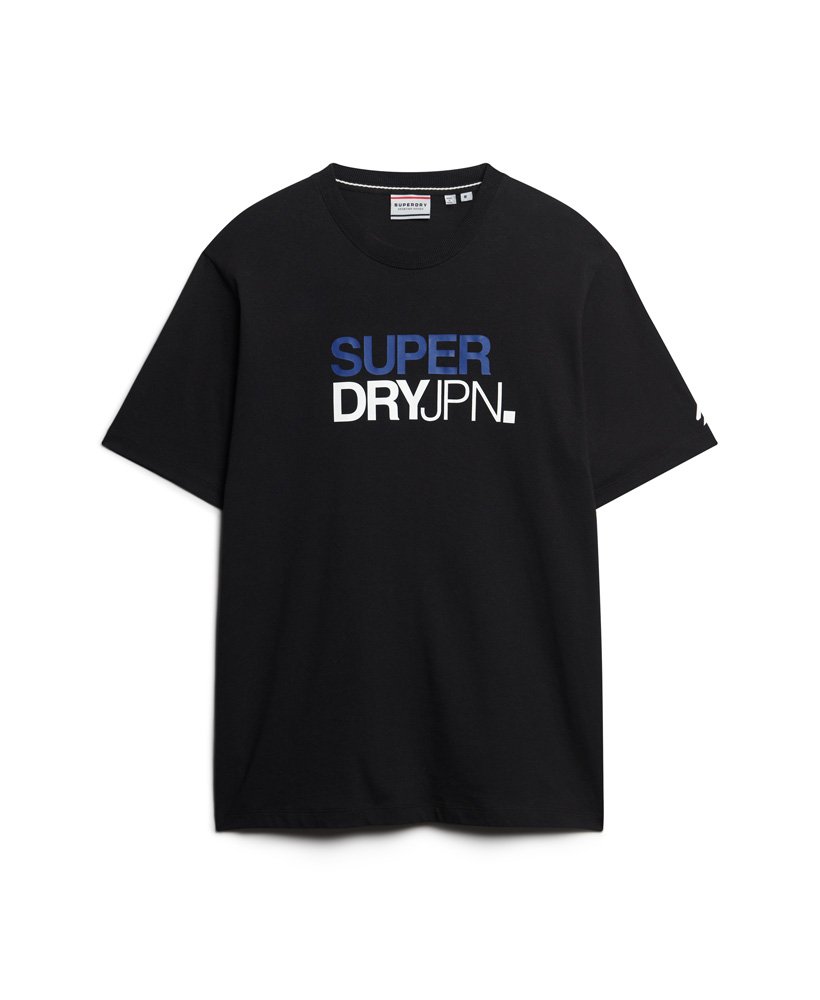 Superdry Sportswear Logo Loose T-Shirt - Black