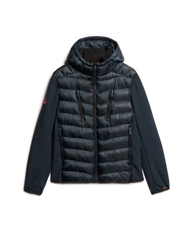 Superdry Hooded Storm Softshell Jacket - Eclipse Navy