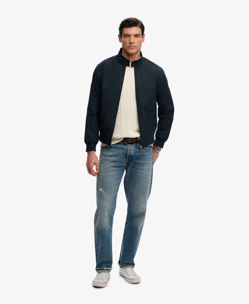 Superdry Classic Harrington Jacket - Eclipse Navy