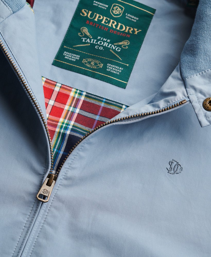 Superdry Classic Harrington Jacket - China Blue