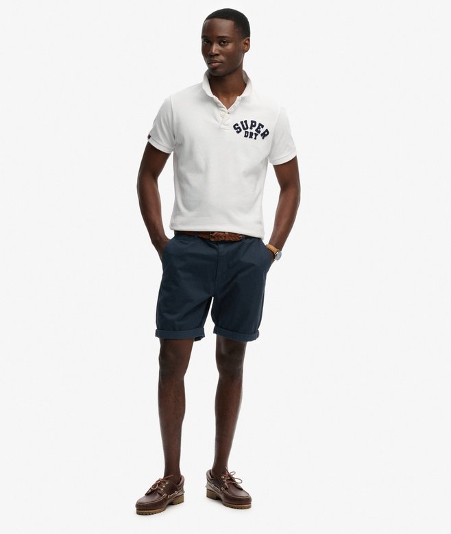 Superdry Premium Regular Chino Shorts - Eclipse Navy