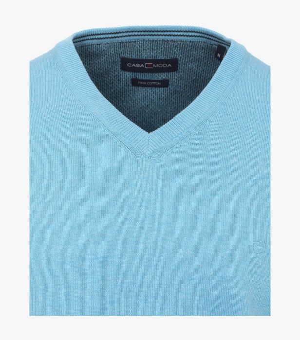Casa Moda - V Neck Jumper 111 - Sky Blue