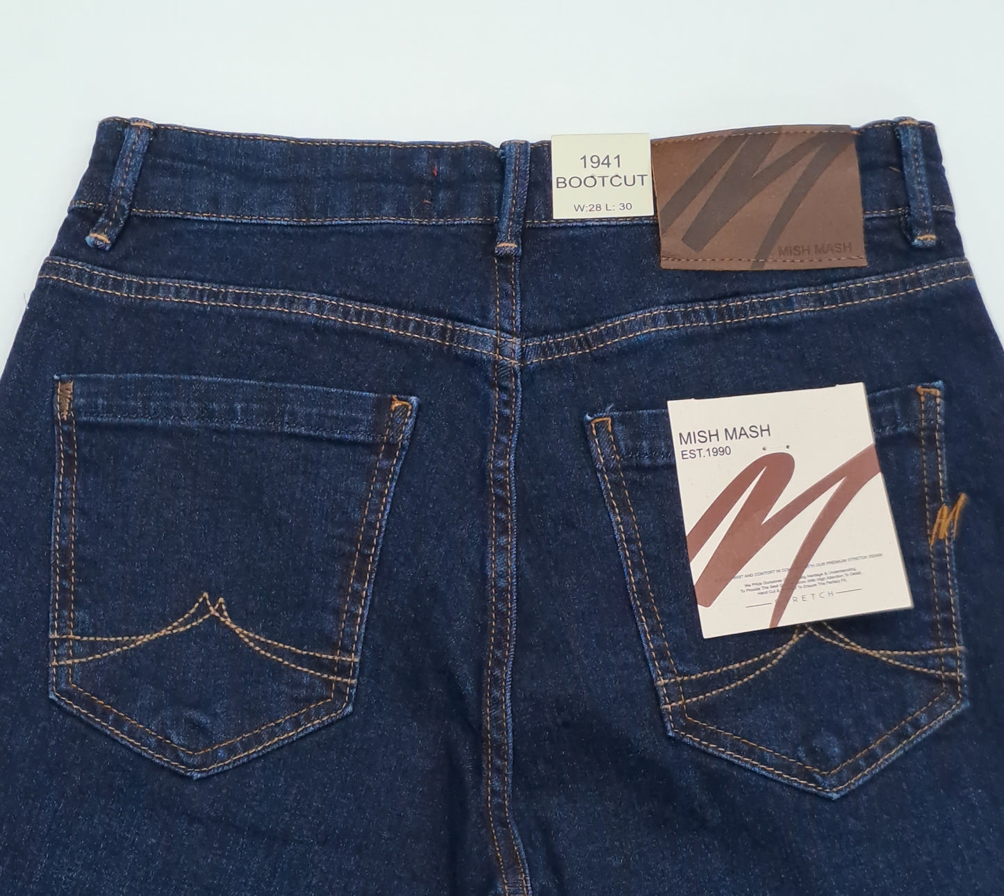 Mish Mash 1941 Corvette Boot Cut Stretch Jean - Dark