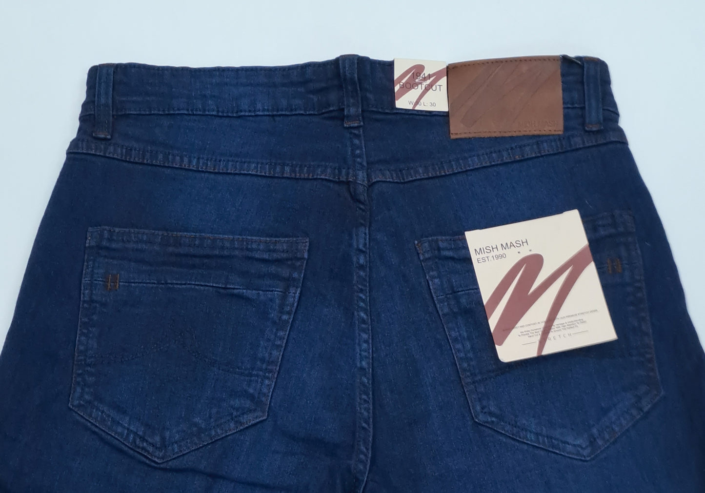 Mish Mash 1941 Hurst Boot Cut Stretch Jean - Blue Blue