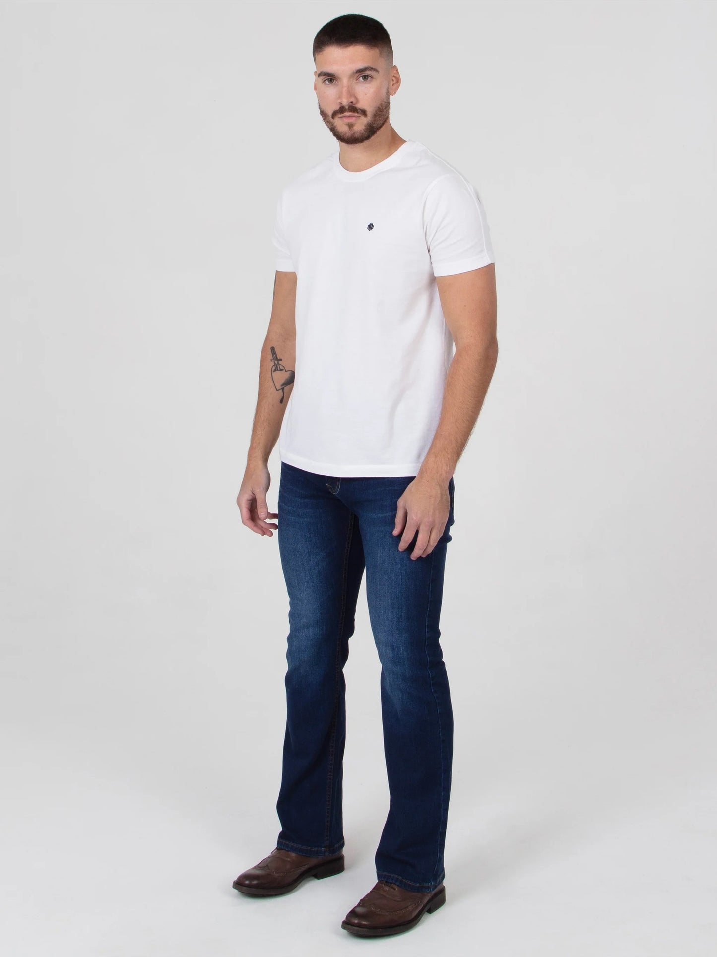 Mish Mash 1941 Reece Bootcut Jeans - Mid Blue