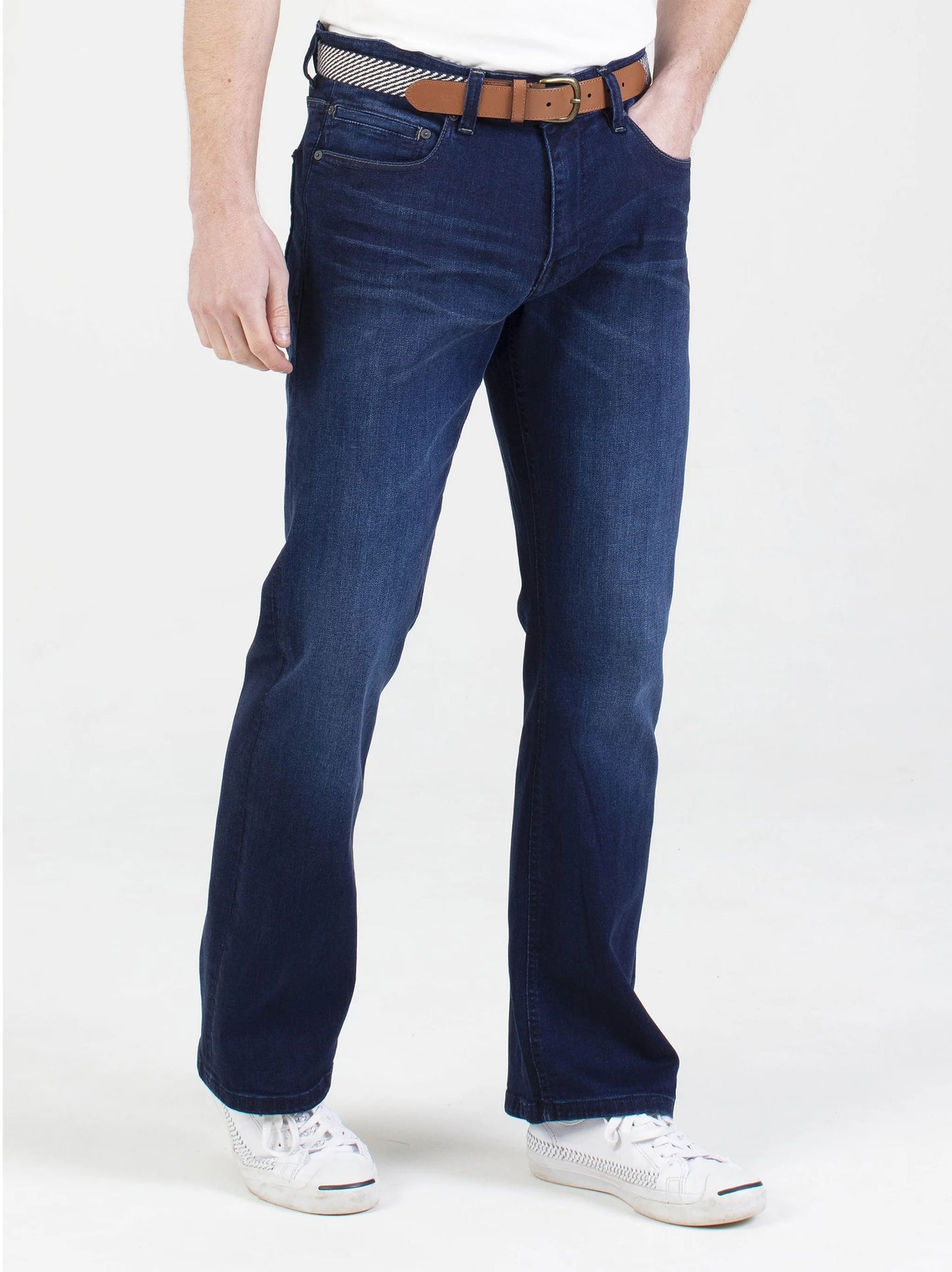 Mish Mash 1941 Volta Boot Cut Stretch Jean - Blue Blue