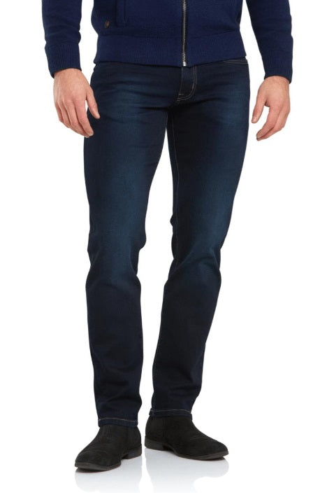 6th Sense Nevada Stretch Straight Cut Jeans - Blue Black