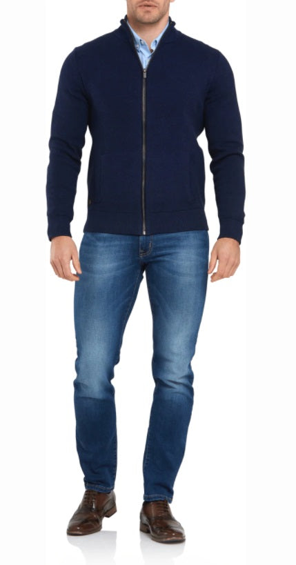 6th Sense Nevada Stretch Straight Cut Jeans - Mid Wash