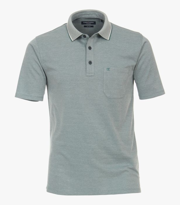 Casa Moda Short Sleeve Polo Shirt 393 - Mint