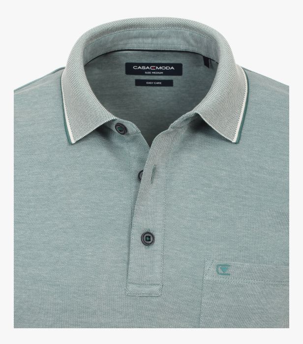 Casa Moda Short Sleeve Polo Shirt 393 - Mint
