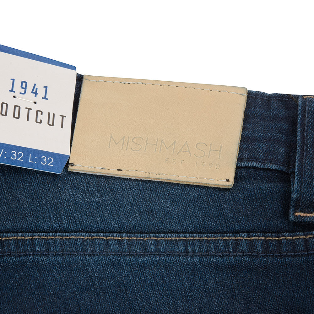 Mish Mash 1941 Volta Boot Cut Stretch Jean - Blue Blue