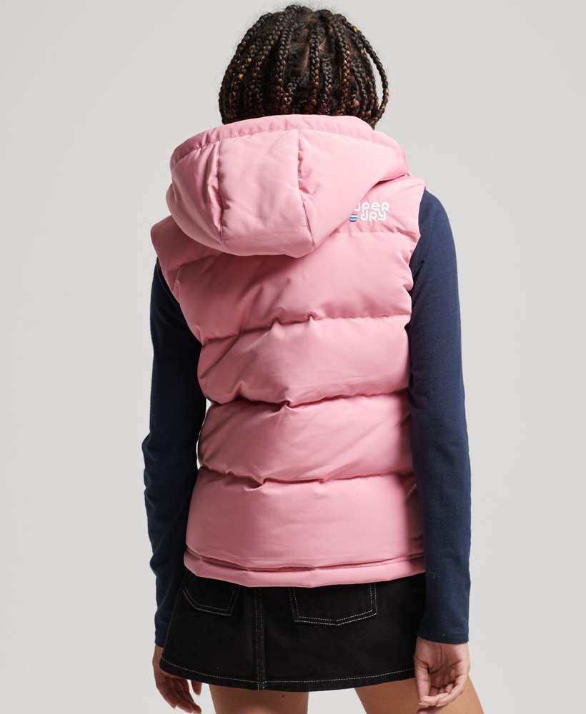 Ladies superdry gilet best sale