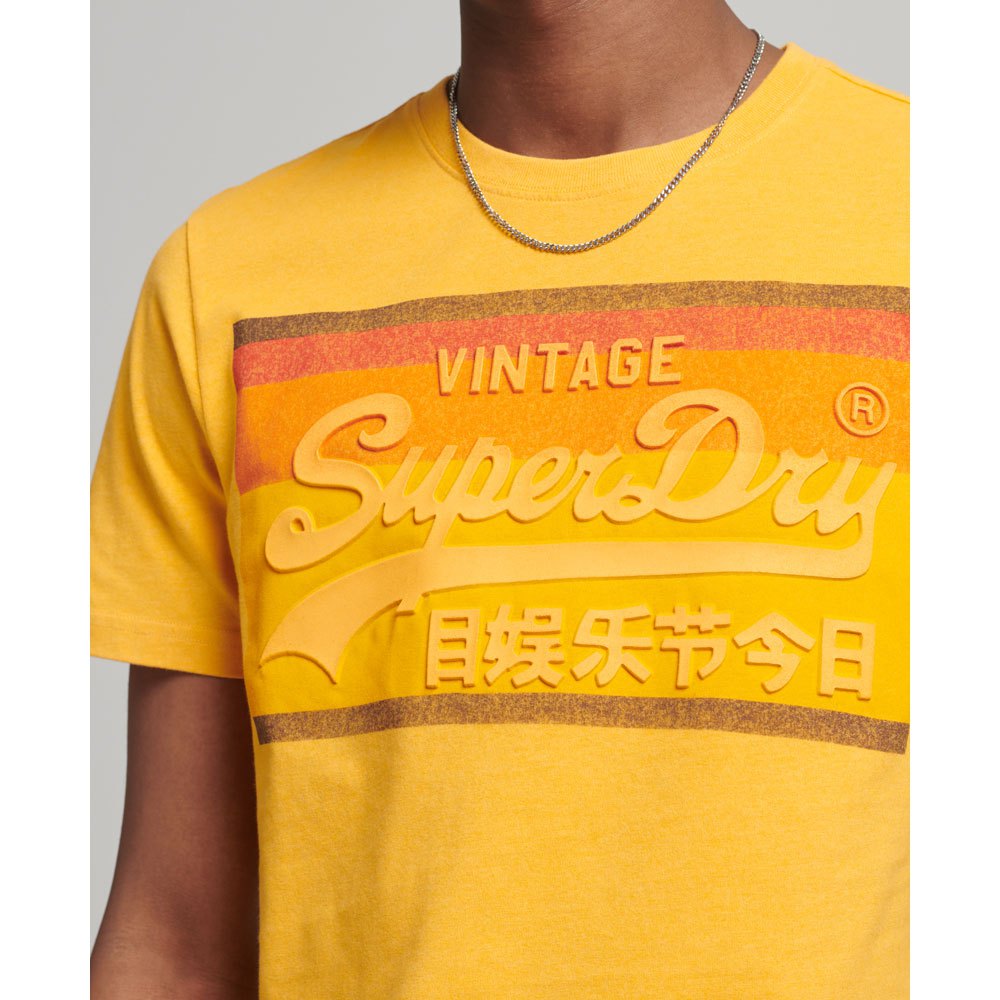 Superdry Organic Cotton Vintage Cali T-Shirt - Desert Ochre Yellow Mar –  Watson Menswear