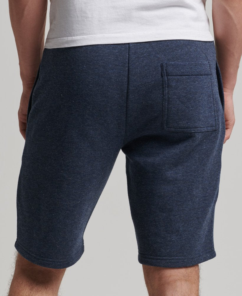 Superdry Vintage Logo Jersey Shorts - Vintage Navy Marl