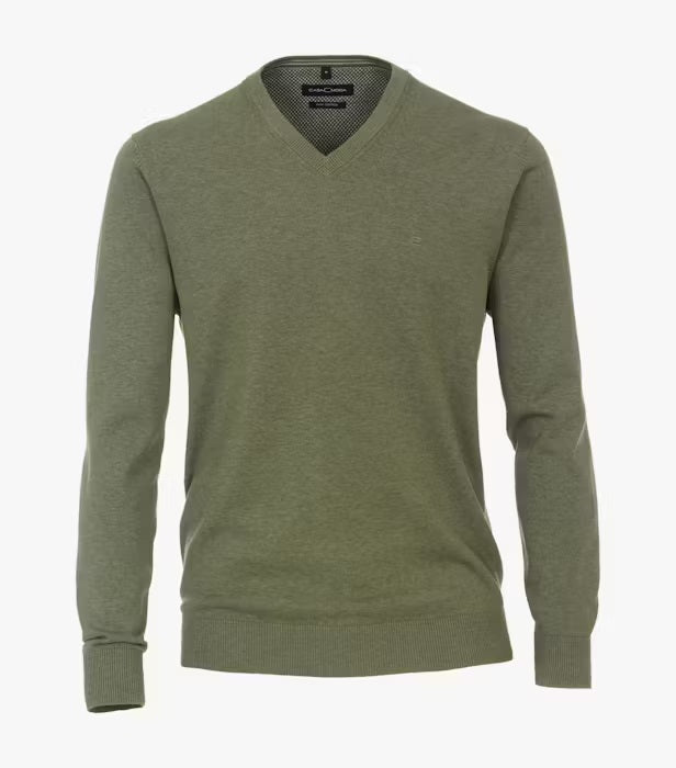 Casa Moda V-Neck Sweater 335 - Light Green