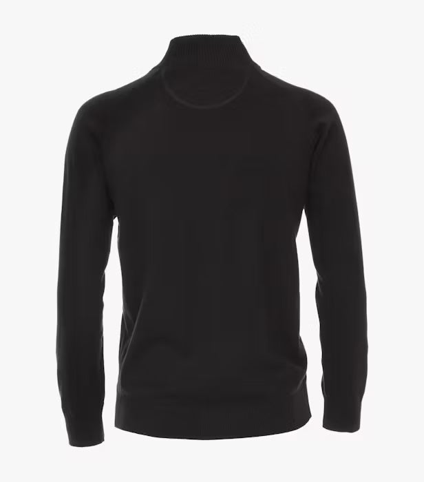 Casa Moda Full Zip Cardigan 800 - Black