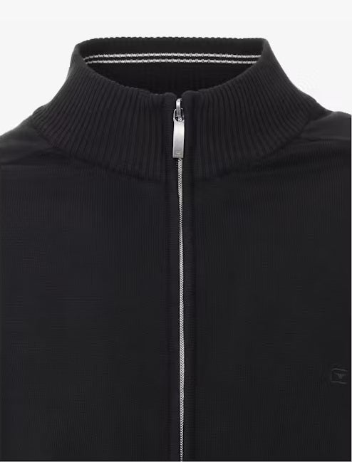 Casa Moda Full Zip Cardigan 800 - Black