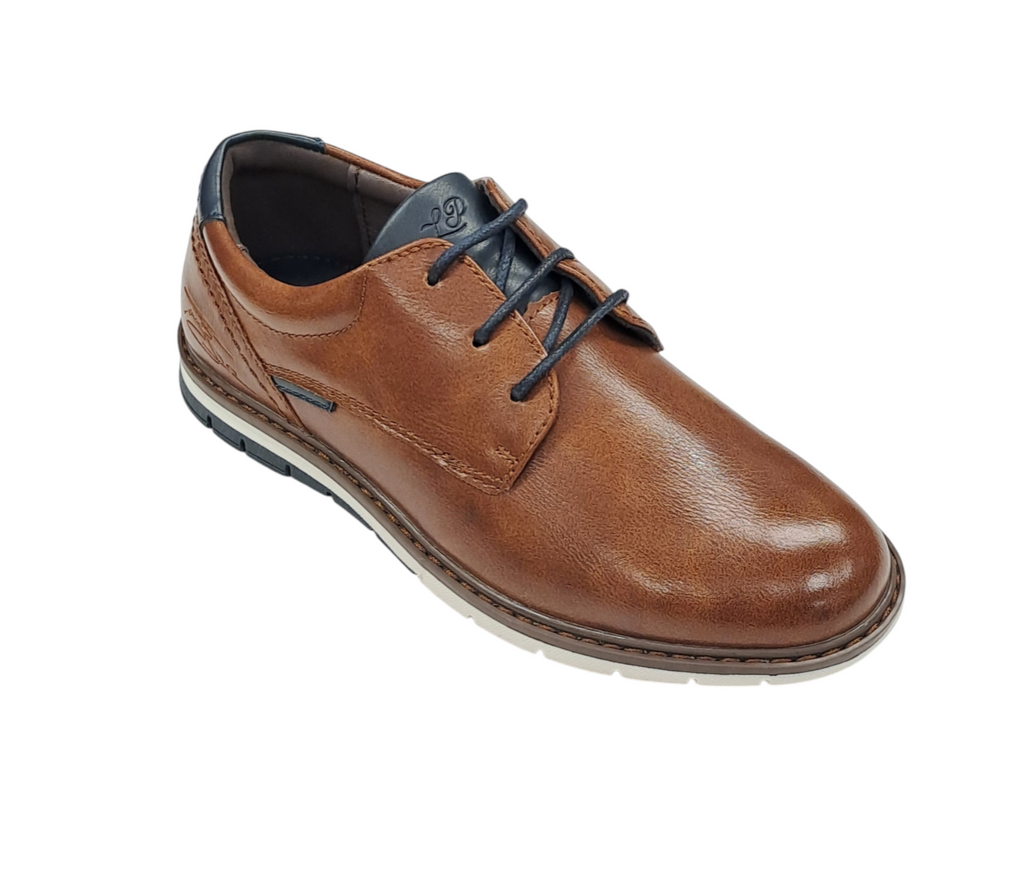 Boys Lloyd & Pryce Greaves Smart Casual Shoe - Camel