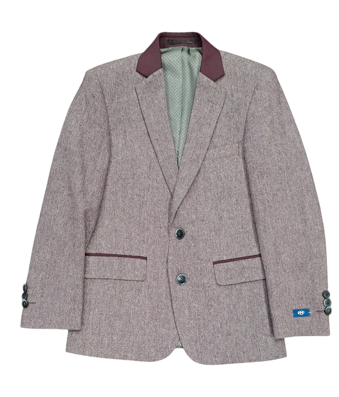 1880 Club Genaro Boys Blazer - Wine